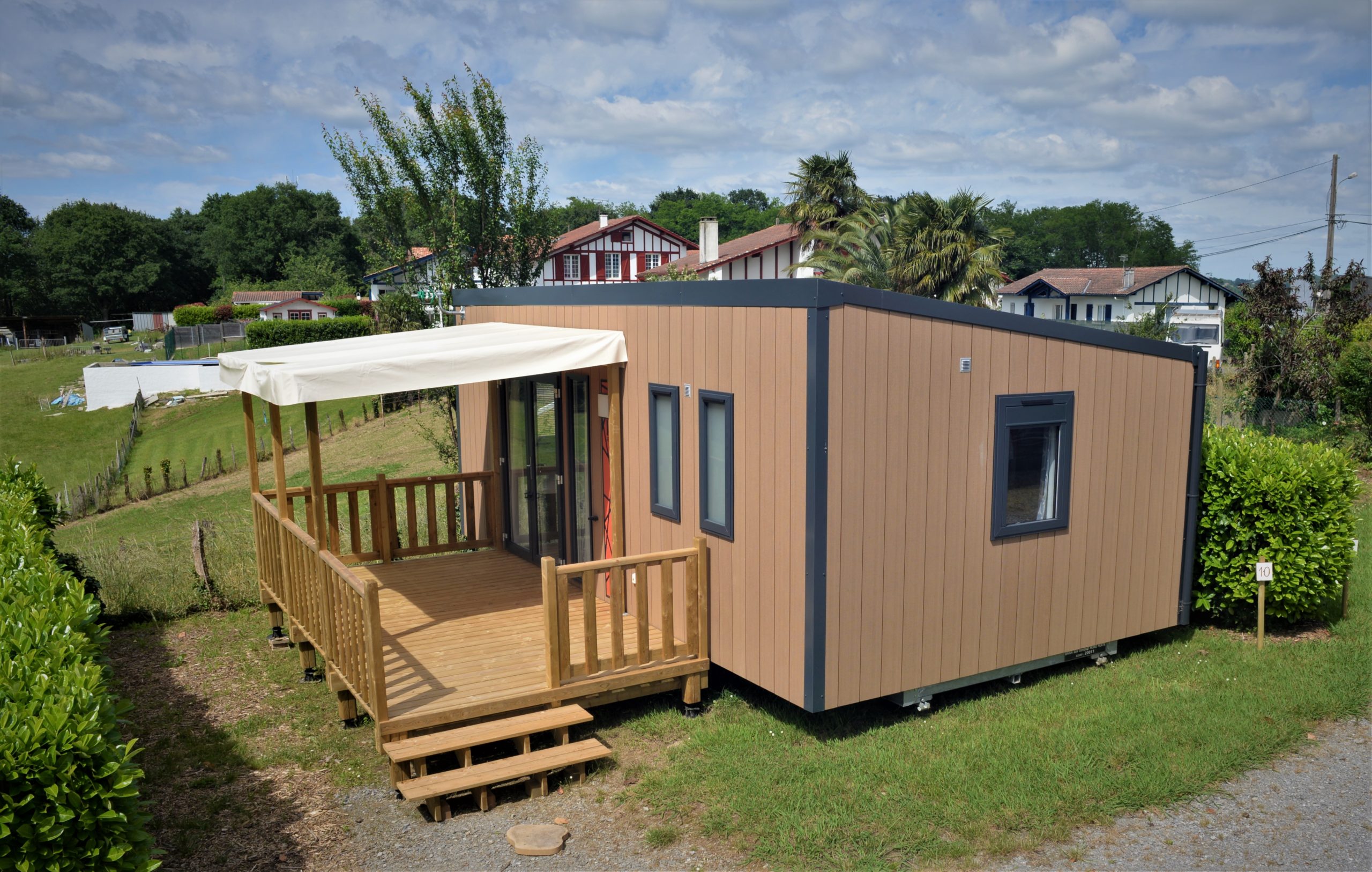 Location de mobilhome au PaysBasque Hébergement CambolesBains